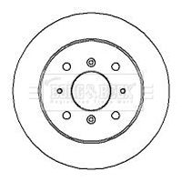 BORG & BECK Piduriketas BBD4892